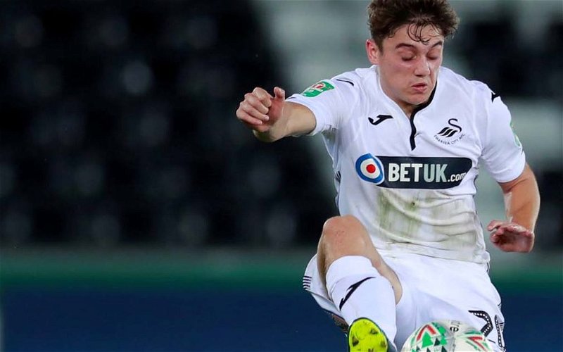 Image for Look Who’s Back In Training! Swansea City Hopeful Winger Back In Contention For Hull Trip