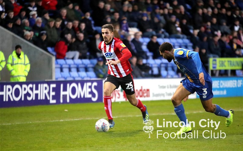 Image for Shrewsbury Town 1-4 Lincoln City: Our Man of The Match