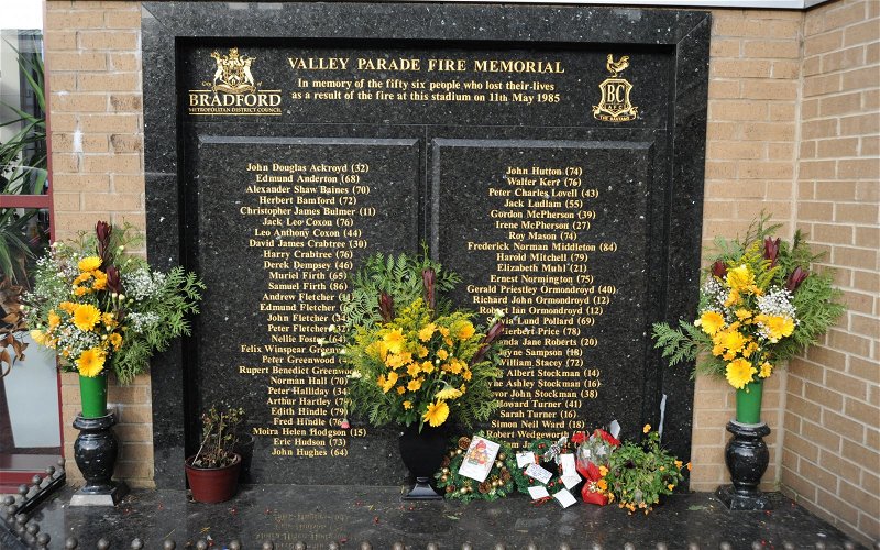 Image for The Valley Parade Fire Disaster 35th Anniversary Memorial Service