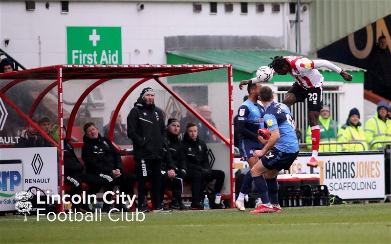 Image for Lincoln City 1-1 Wycombe Wanderers: Our Man of The Match