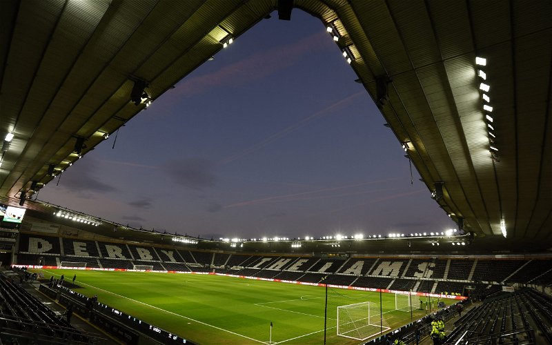 Image for Derby County v Lincoln City: Team News From Pride Park