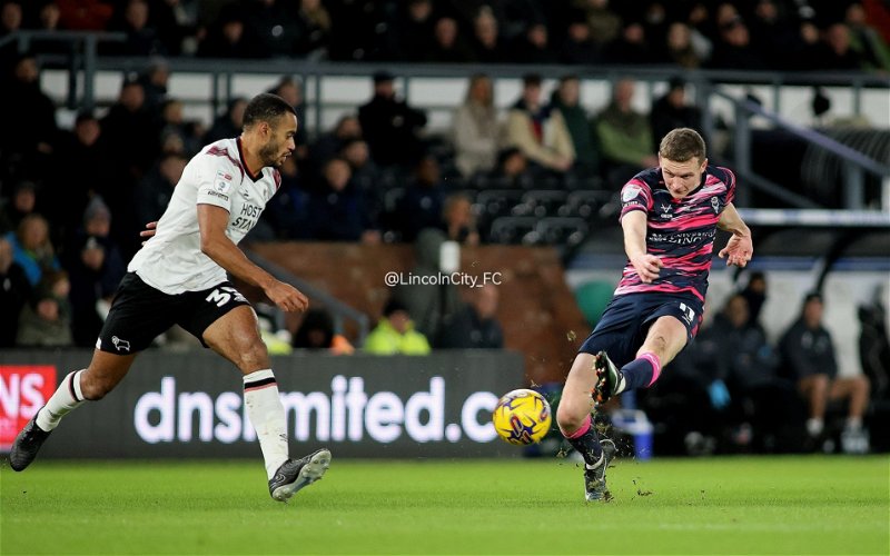 Image for Derby County (a): Vital Lincoln City Man of The Match