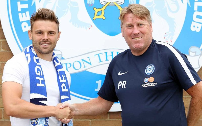 Image for U-Turn By Striker Seals Peterborough United Contract