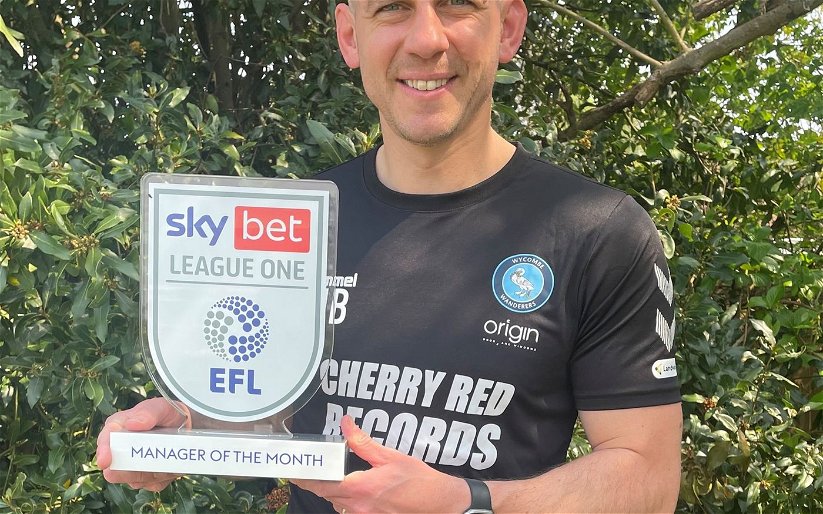 Image for Matt Bloomfield Named As April’s League 1 Manager Of The Month
