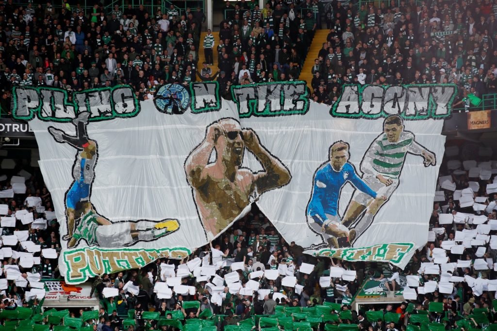 Celtic fan display