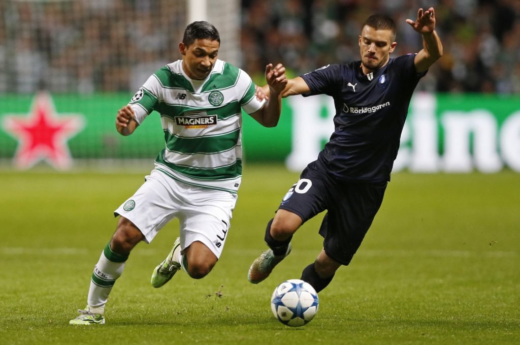 Emilio Izaguirre in action for Celtic