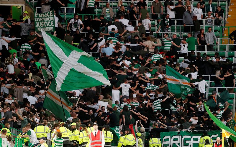 Image for Peter Lawwell and Green Brigade make plea to Celtic fans after recent incidents