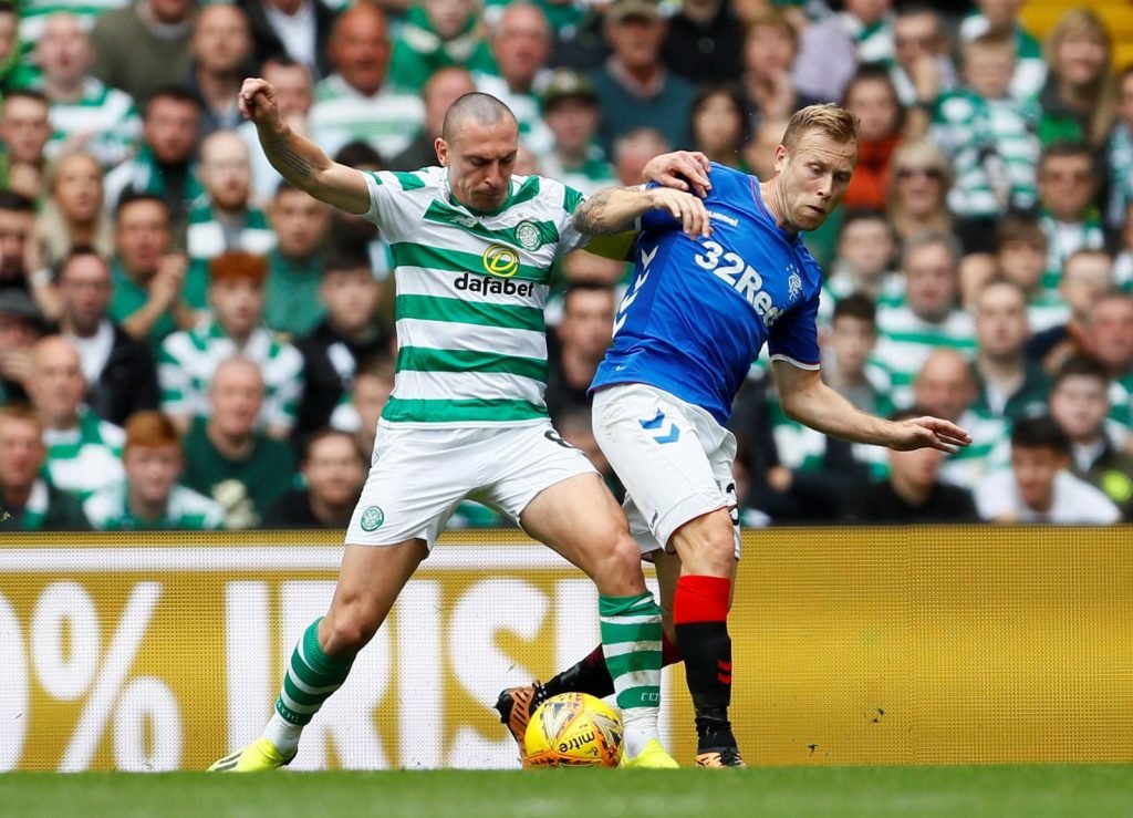 Scott Brown in action for Celtic
