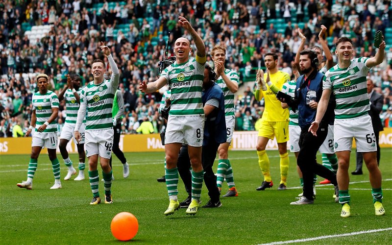 Image for Celtic are now being vilified by authorities for having the gall to celebrate winning matches