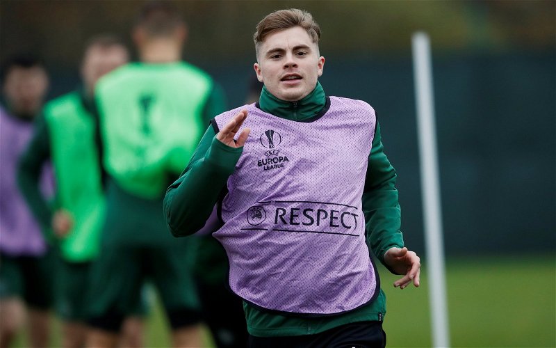 Image for James Forrest has said exactly what Celtic fans want to hear ahead of Motherwell tie