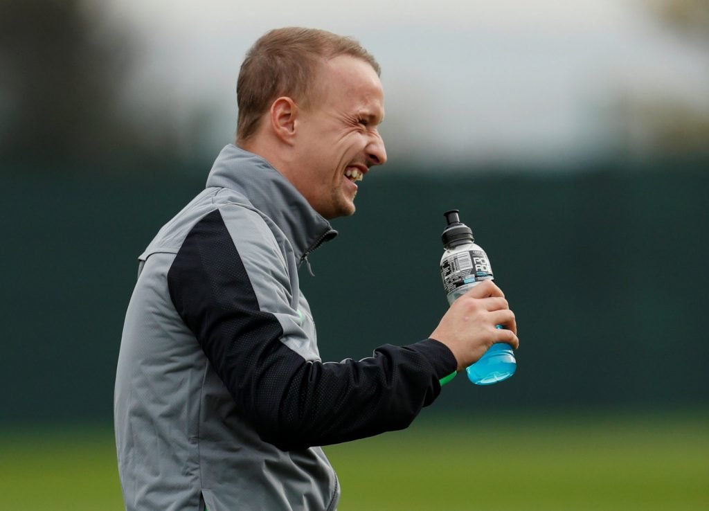Leigh Griffiths in Celtic training