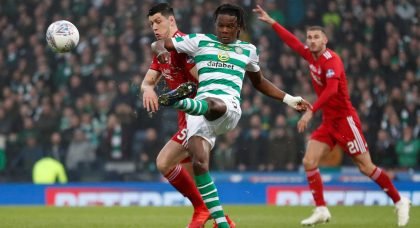 Dedryck Boyata in action for Celtic