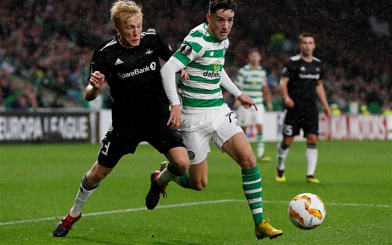 Image for Celtic star is focused on Lennon impact, revealing Rodgers departure did not faze him