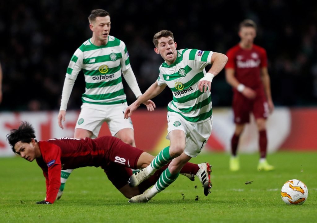Ryan Christie in action for Celtic