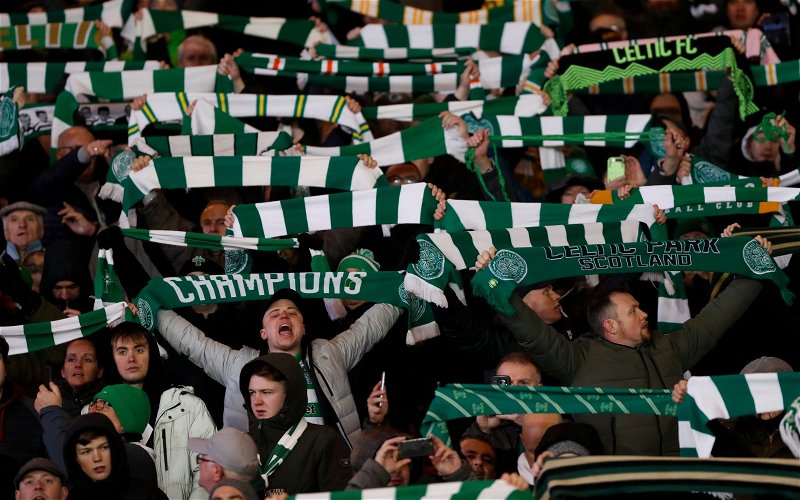 Image for David Low’s double Europa League tweet slams Celtic board as “chancers”. The Celtic fans were not impressed