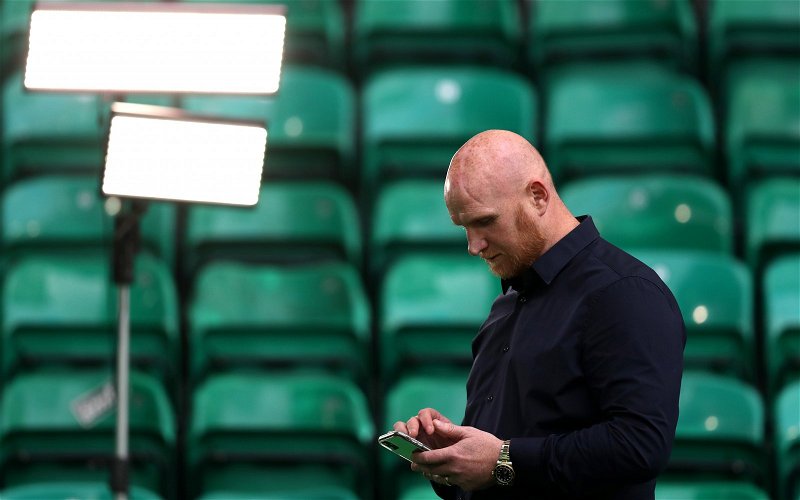 Image for “I’m absolutely positive of that” – John Hartson says new deal offered to Celtic star