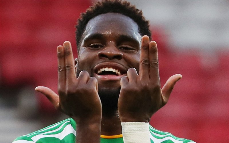 Image for Crystal Palace’s Edouard tweet sends Rangers fans into meltdown. The Celtic fans replies are priceless