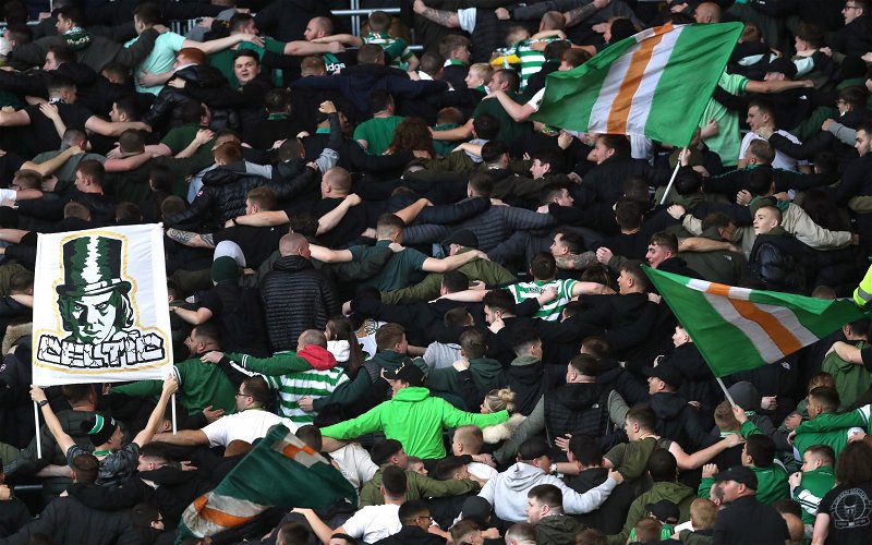 Image for “That is living football, the rest is a lie” – Major Spanish football site shares incredible Celtic fan video