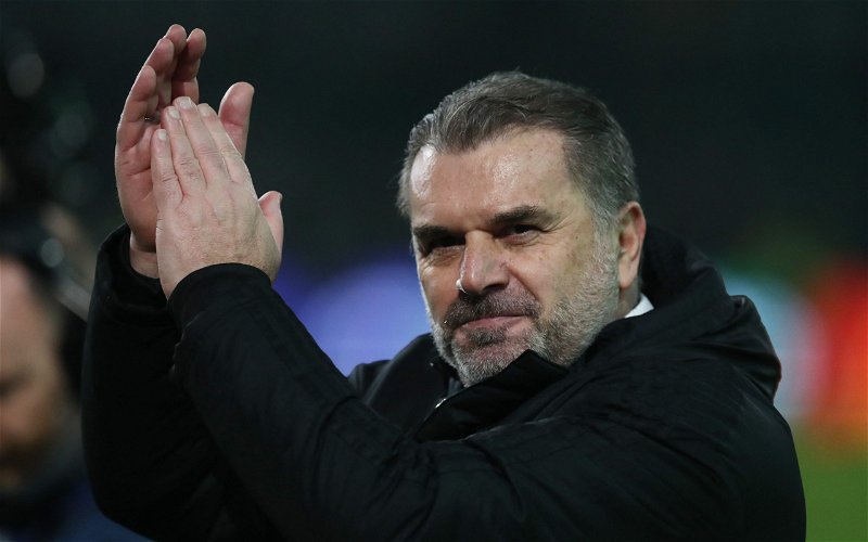 Image for Ange Postecoglou’s classy response to BBC referee question