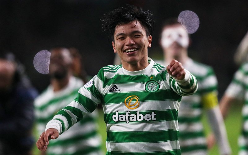 Image for “I went to Europe because” – Reo Hatate’s Celtic confession and makes brilliant Maeda claim