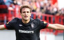 Image for Jelavic and Healy start up front for Rangers.