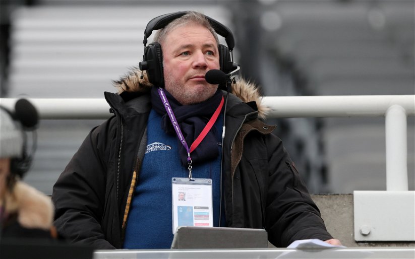 Image for McCoist says Rangers should “keep and eye” on Livingston striker – loads of fans mock club legend after disastrous TV appearance