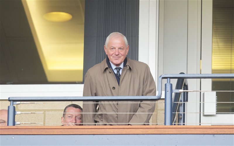 Image for Emotional live scenes from Ibrox as Walter Smith makes his final journey
