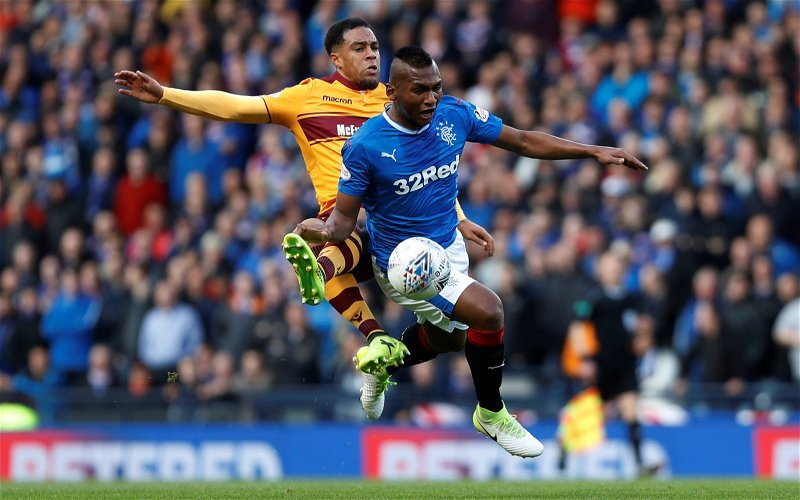 Image for “Good Passion” “Keep That Head Up” “Looking Sharp” – Rangers Striker Bites Back