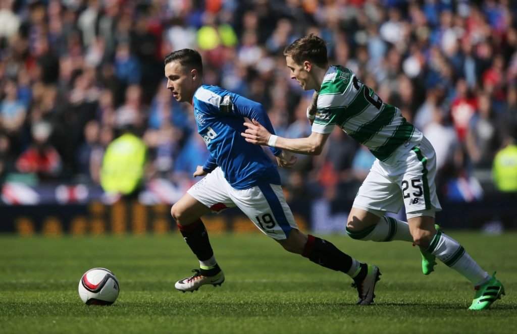 Barrie McKay in action for Rangers