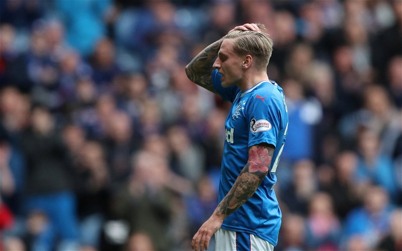 Image for “Couldn’t Really Complain” – Striker Looks Back Fondly On His Time At Rangers