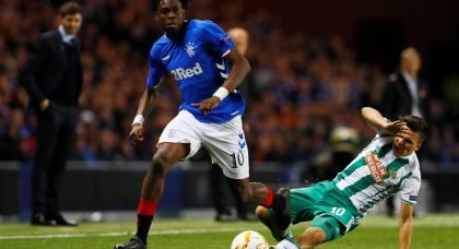 Ovie Ejaria in action for Rangers