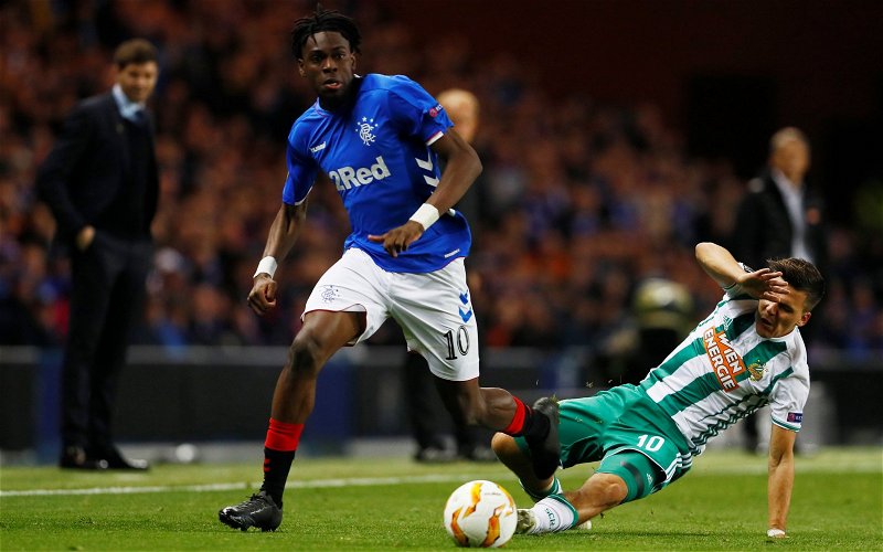 Image for ‘Empty jersey’, ‘Drop him’ – Many Rangers fans were fuming with one player despite win