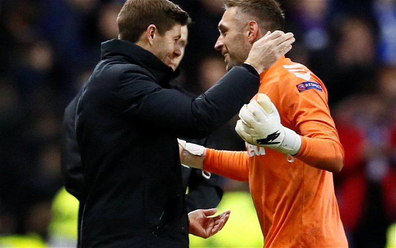 Image for Gerrard singles out Rangers ace for serious praise after strong start to the season