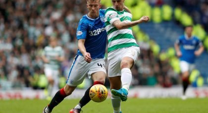 Ross McCrorie in action for Rangers