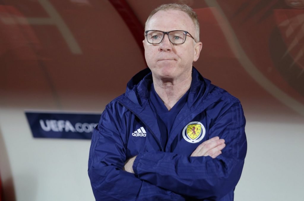 Scotland manager Alex McLeish