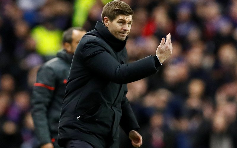 Image for Gerrard drops big hint about change of Rangers approach after January coup