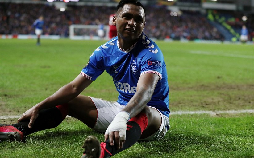 Image for Alfredo Morelos is back in the UK and into hotel quarantine
