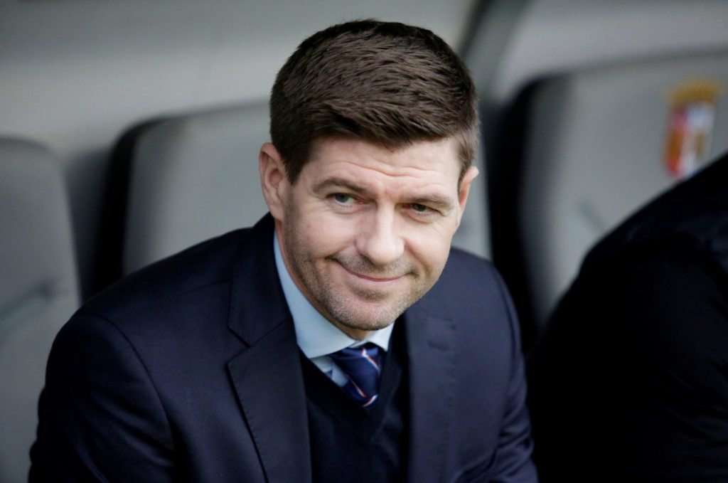 Rangers manager Steven Gerrard before the Europa League - Round of 32 Second Leg vs S.C. Braga