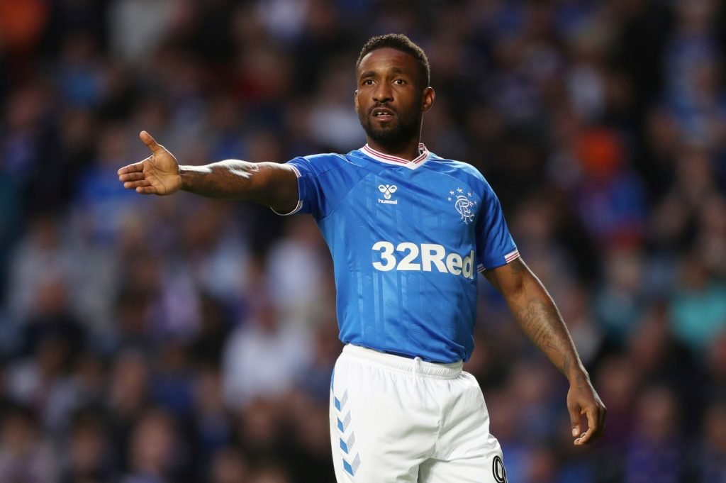 Rangers's Jermain Defoe in action during Europa League - First Qualifying Round Second Leg v St Joseph's
