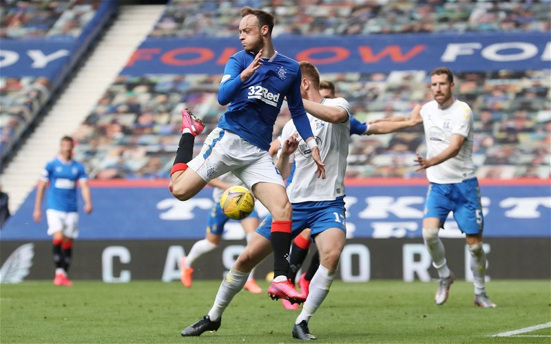 Image for Chart topping Rangers winger and the statistics that prove there is more than meets the eye