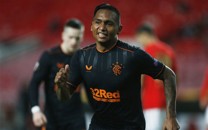 Image for Alfredo Morelos put on full display by Colombian TV