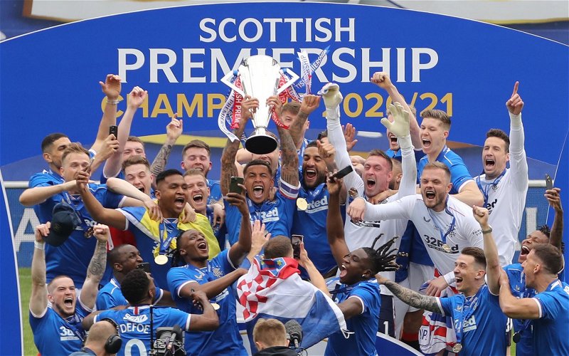 Image for “This is wonderful” – Video compilation shows Celtic arrogance and pain as Gers are Champions again