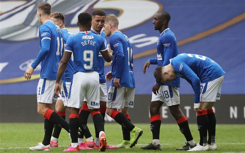 Image for Three points and fine margins – Rangers weekend ends on a high