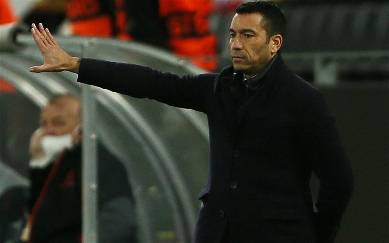 Image for “His future will not be at Rangers” – Van Bronckhorst confirms exit to follow