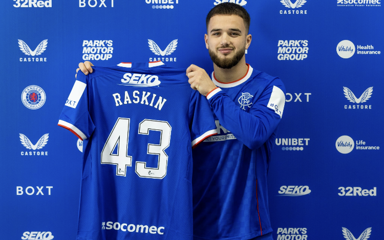 Image for Raskin feels full impact of Rangers fans social media pull