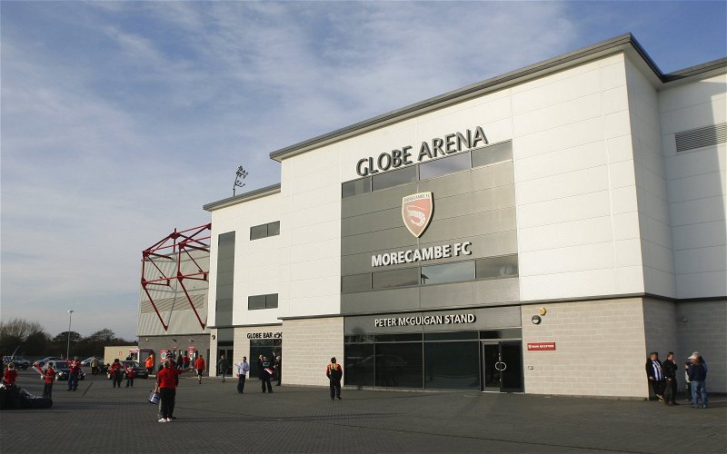Image for Potential  Good News and Bad News for Morecambe.
