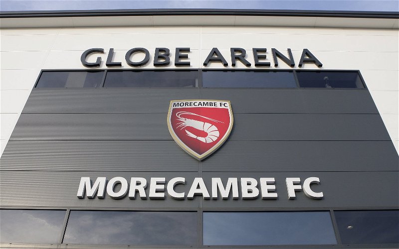 Image for Black Cats Unlucky for Morecambe.