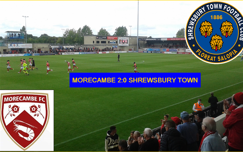 Image for Morecambe 2:0 Shrewsbury Town