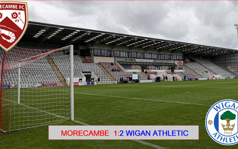 Image for Morecambe 1:2 Wigan Athletic