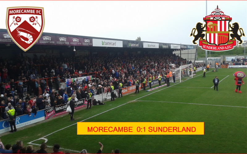 Image for Morecambe 0:1 Sunderland